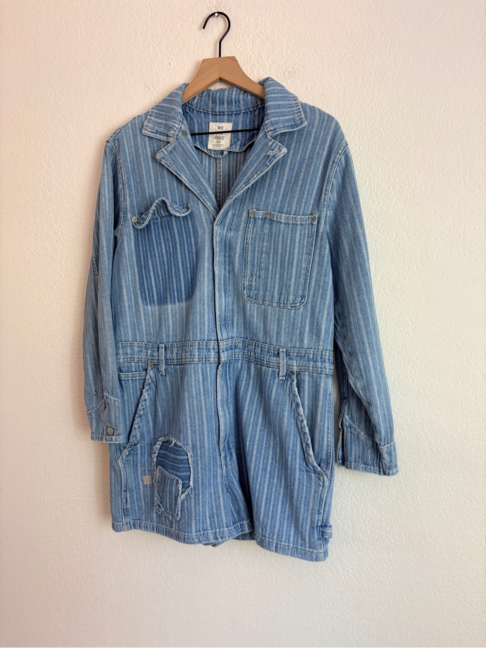 Free People Downtown Denim Coveralls - Picture 10 of 10